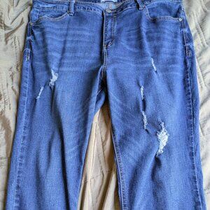 Eloqui distressed skinny jeans